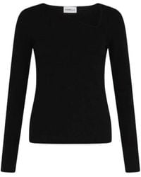Marella - Truien & Vesten ,Zwart ,Gondola Slim Sweater - Lyst
