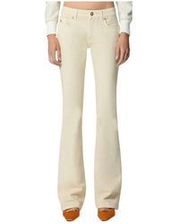 John Richmond - High-Waist Flared Hosen - Lyst