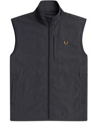 Fred Perry - Jackets > vests - Lyst