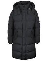 Moose Knuckles - Jassen ,Zwart ,Nylon Everest Long Puffer - Lyst
