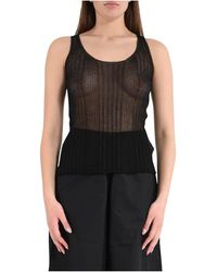 Roberto Collina - Sleeveless Tops - Lyst