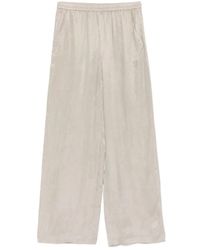 Emporio Armani - Wide Trousers - Lyst