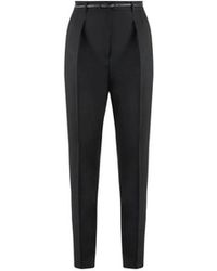 Max Mara - Broeken ,Zwart ,Tijdloze Klassieke Damesbroek - Lyst