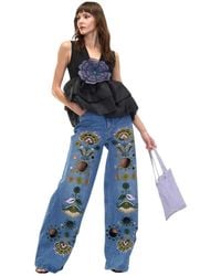 Cynthia Rowley - Wide Jeans - Lyst