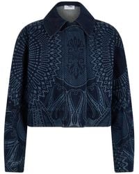 Alberta Ferretti - Denim Jackets - Lyst