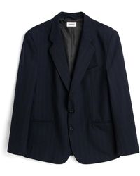 Soulland - Luca Stripe Blazer - Lyst