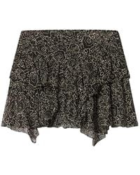 Isabel Marant - Rokken ,Zwart ,Isabel Marant Etoile Skirts - Lyst