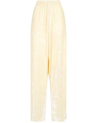 Balenciaga - Wide trousers - Lyst