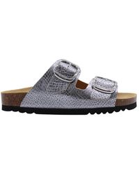 Scholl - Schoenen ,Grijs ,Comfortabele Bailleul Slipper Voor Dagelijks Gebruik - Lyst
