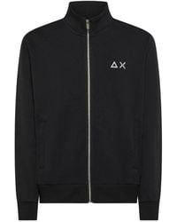 Sun 68 - Track Zip Basic Fleece - Lyst