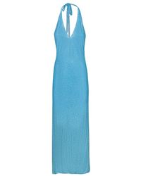 GIUSEPPE DI MORABITO - Vestido azul moda mujer ss 24 - Lyst