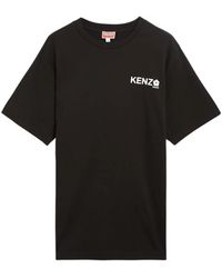 KENZO - Tops ,Zwart ,Zwarte T-Shirts En Polos Korte Mouw - Lyst