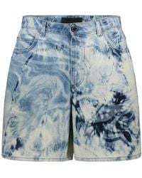 Alberta Ferretti - Denim Shorts - Lyst