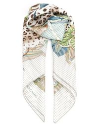 Ferragamo - Silk Scarves - Lyst