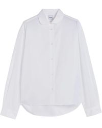 Aspesi - Boxy Poplin Shirt - Lyst
