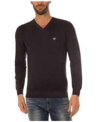 Armani Jeans - V-Neck Knitwear - Lyst