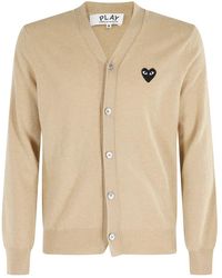COMME DES GARÇONS PLAY - Cardigans - Lyst