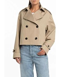 Replay - Trench Coats - Lyst