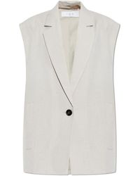 IRO - Jassen ,Grijs ,Katoen Soledad Vest - Lyst