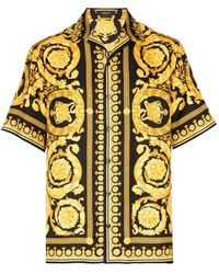 Versace - Short Sleeve Shirts - Lyst