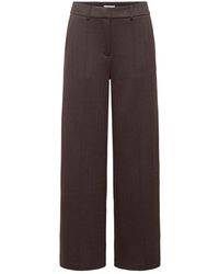 Ichi - Broeken ,Bruin ,Broek - Lyst