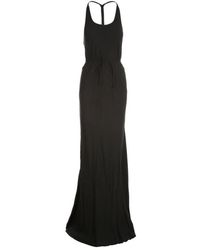 Ann Demeulemeester - Sofia Lange Mouwloze Jurk - Lyst