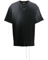 A_COLD_WALL* - T-shirt e polo nere con design shiraga - Lyst
