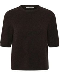 Gestuz - Truien & Vesten ,Bruin ,Wol Alphagz Ss Tee - Lyst
