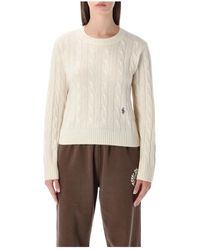 Sporty & Rich - Round-Neck Knitwear - Lyst