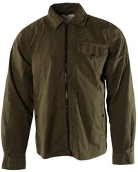 Woolrich - Gabardine Overshirt - Lyst