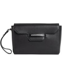 DSquared² - Zwarte Clutch Tas Voor Vrouwen - Lyst