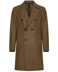 Harris Wharf London - Double-Breasted Coats - Lyst
