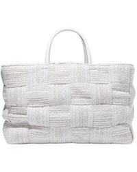Casadei - Tassen ,Wit ,Leer Twiga Shoppers Tote Bag - Lyst