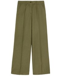 Aspesi - Wide Trousers - Lyst