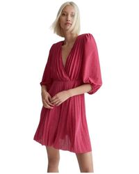 Liu Jo - Klassisches Rosa Kleid - Lyst