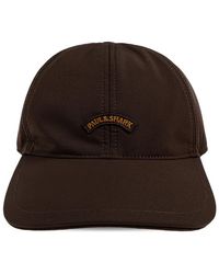 Paul & Shark - Accessoires ,Bruin ,Polyester Typhoon Baseball Cap - Lyst