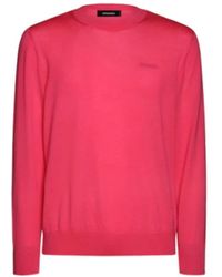 DSquared² - Round-Neck Knitwear - Lyst