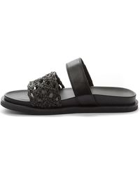 KEDDO - Zwarte Open Slippers Voor Vrouwen - Lyst