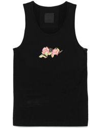 Givenchy - Schwarzes Top Für Frauen - Lyst