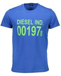 DIESEL - Stylisches Baumwoll-T-Shirt für Männer - Lyst
