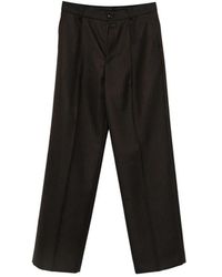 Dries Van Noten - Broeken ,Bruin ,Wijde Broek - Lyst