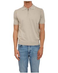 Canali - Polo Shirts - Lyst