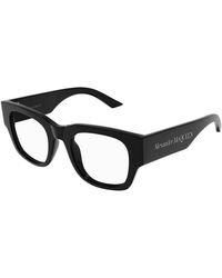 McQueen - Modebrillen Am0455O Zwart - Lyst