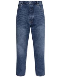 Studio Nicholson - Jeans ,Blauw ,Katoen Riso Jeans - Lyst