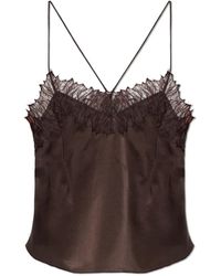 IRO - Newin Silk Top - Lyst