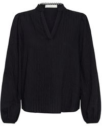 Inwear - Overhemden ,Zwart ,Polyester Rinda Blouse - Lyst