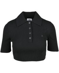 Courreges - Round-Neck Knitwear - Lyst