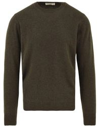 FILIPPO DE LAURENTIIS - Militär pullover modell gc1ml ca12r 570 grün - Lyst