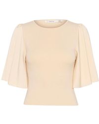 Gestuz - Overhemden ,Elegante Top Met Volantmouwen - Lyst