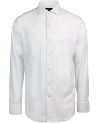 Emporio Armani - Camicie bianche - eleganti e alla moda - Lyst